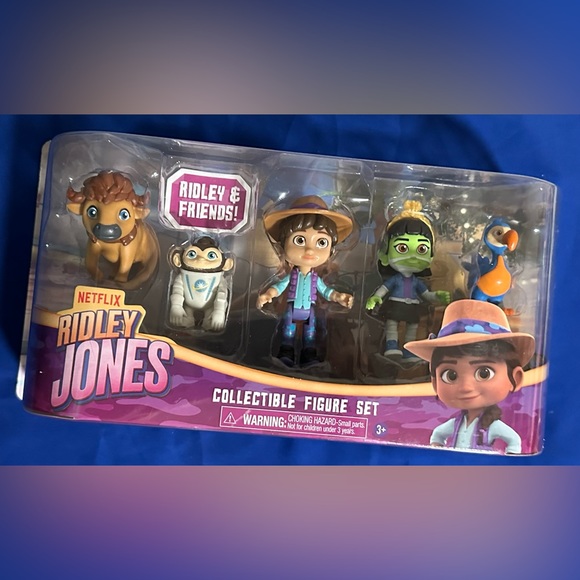 Just Play Netflix Ridley Jones 5 Piece Collectible Figures (Ridley